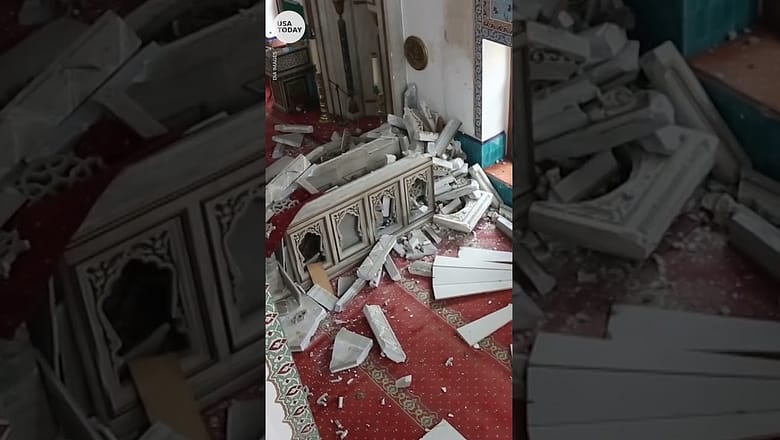 Earthquake in northwest Turkey leaves dozens injured | USA TODAY #Shorts