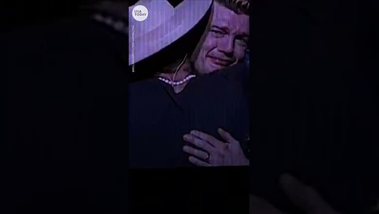 Nick Carter fights back tears as Backstreet Boys pay tribute to Aaron Carter | USA TODAY #Shorts