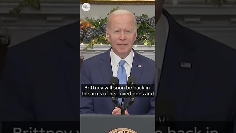 Biden on Brittney Griner release: ‘She’s on her way home’ | USA TODAY #Shorts