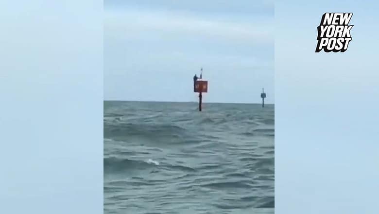 Brazilian fisherman found clinging to buoy days after he fell off boat | New York Post