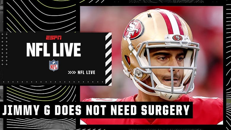 Breaking: Jimmy Garoppolo could return in time for playoffs – Adam Schefter | NFL Live
