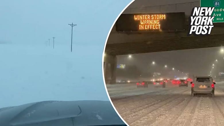 Christmas bomb cyclone’s strong, bitter cold winds could kill holiday cheer | New York Post