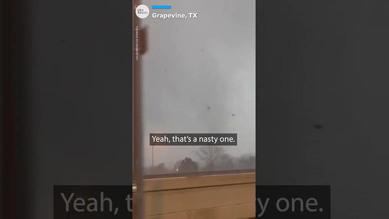 Deadly tornadoes sweep through Louisiana and Texas | USA TODAY #Shorts
