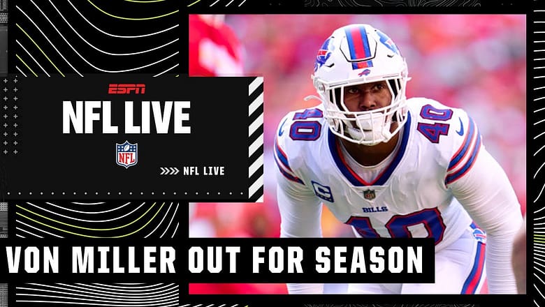 Von Miller’s absence forces the Bills to shift their focus! – Dan Orlovsky | NFL Live