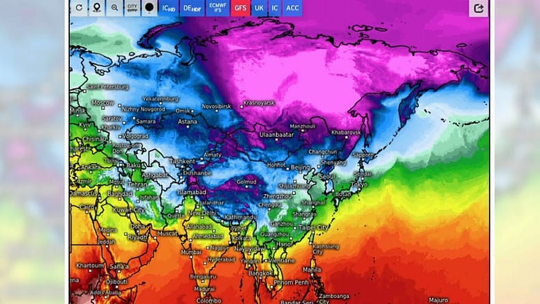 A polar vortex from Siberia could hit Canada with extreme cold