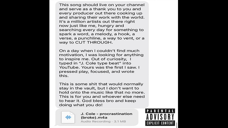 J. Cole – procrastination (broke)