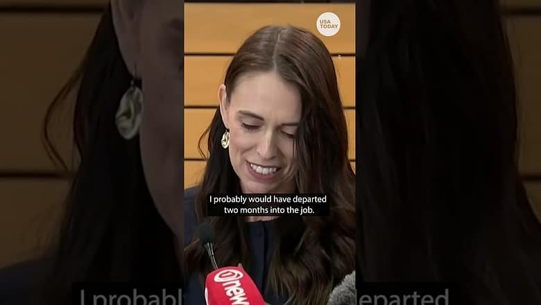 New Zealand prime minister resigns: ‘No longer have enough in the tank’ | USA TODAY #Shorts