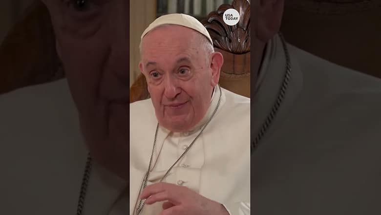 Pope Francis on homosexuality: ‘Being homosexual is not a crime’ | USA TODAY #Shorts