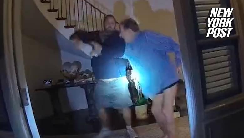 Wild body camera footage shows violent Paul Pelosi hammer attack | New York Post