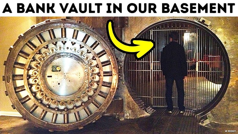 A Man Found a Huge Bank Safe in His House