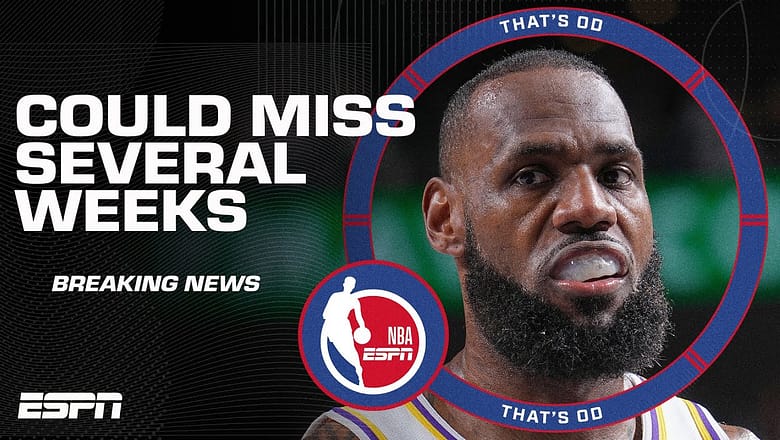 ? BREAKING NEWS ? LeBron James feared to miss several weeks with foot injury | That’s OD