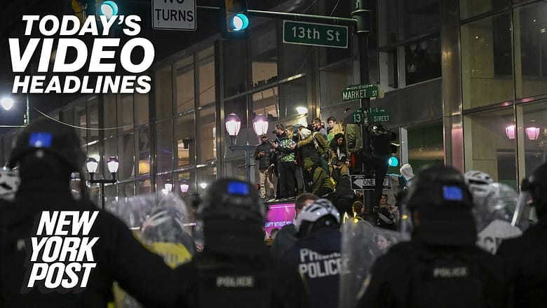 Dejected Eagles fans take to the streets post-Super Bowl & more | Today’s Video Headlines