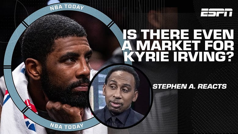 Discussing potential trade suitors for Kyrie Irving & Stephen A.’s reaction to the trade request ?