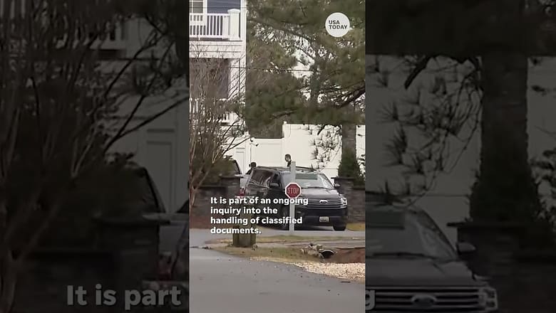FBI searches President Biden’s beach home in classified documents inquiry | USA TODAY #Shorts