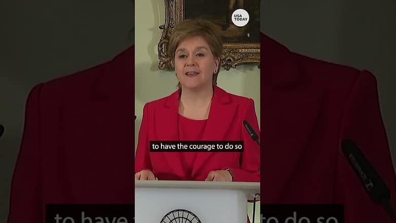 First minister of Scotland Nicola Sturgeon resigns | USA TODAY #Shorts
