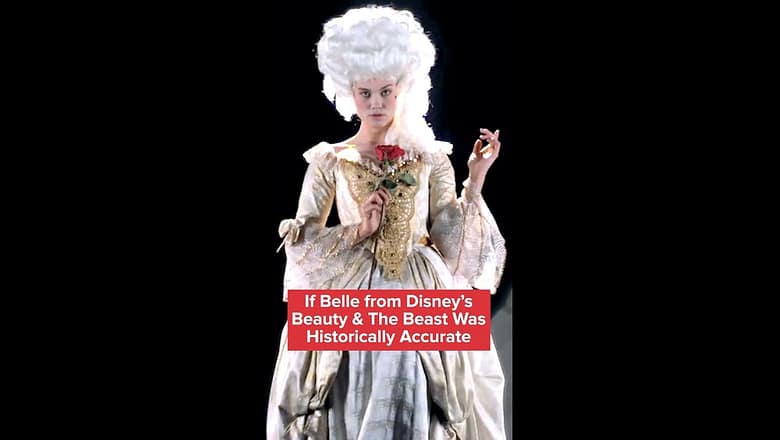 Historically Accurate Disney Princesses: Belle #shorts