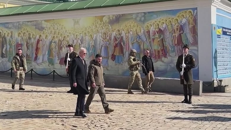Joe Biden makes a surprise trip to Ukraine | One-year anniversary of Russia’s invasion