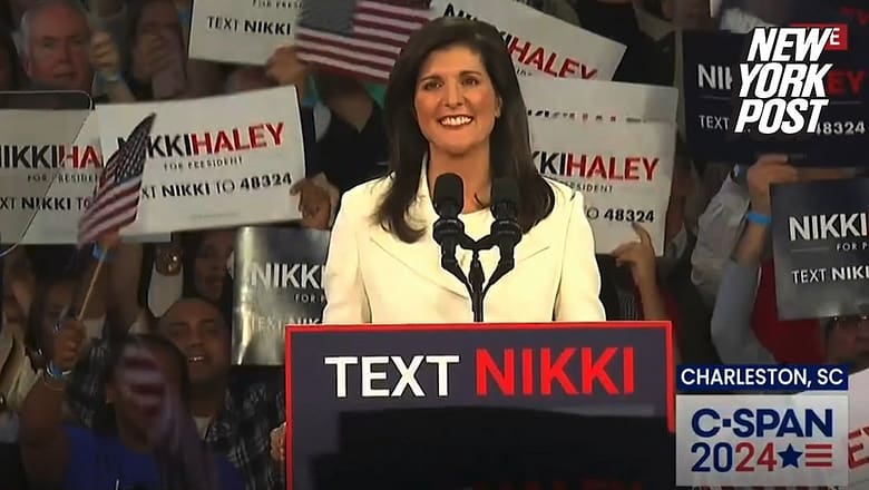 Nikki Haley kicks off White House bid, dig at fogeys Biden, Trump: ‘Faded names of past’ | NY Post