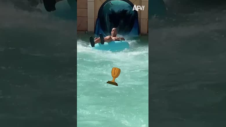 When the Inflatables Fight Back ??#fail #funny #shorts #fails #funnyshorts