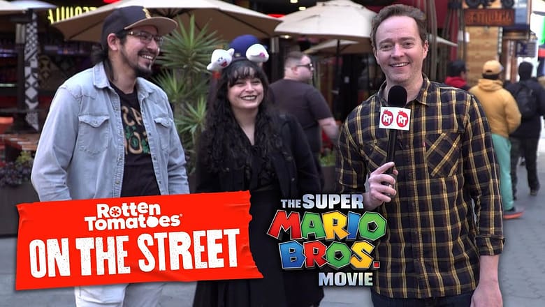 Asking Strangers Which Character They’re Most Excited for in ‘The Super Mario Bros. Movie’