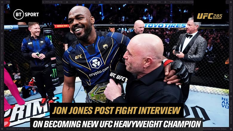 EPIC SCENES! Jon Jones becomes the NEW UFC Heavyweight Champion at UFC 285! ? ?