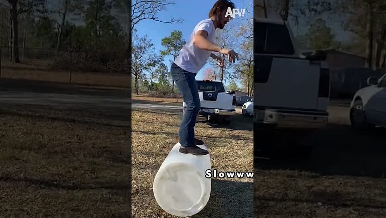 WHAT Was That Sound He Made?! ? #fail #funny #shorts #comedy #afv