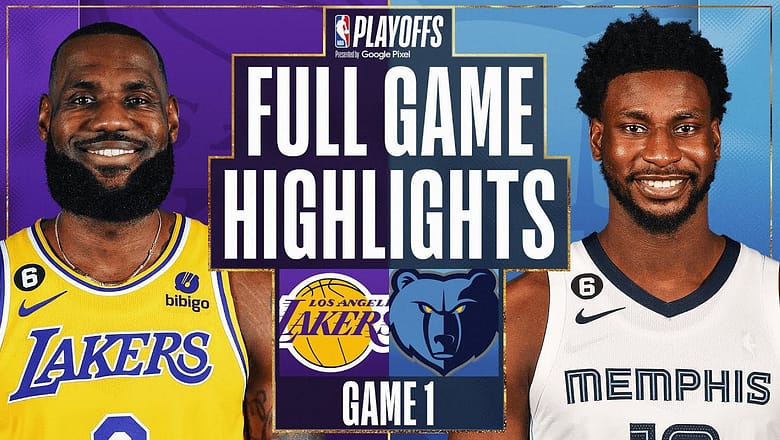 #7 LAKERS at #2 GRIZZLIES | FULL GAME 1 HIGHLIGHTS | April 16, 2023