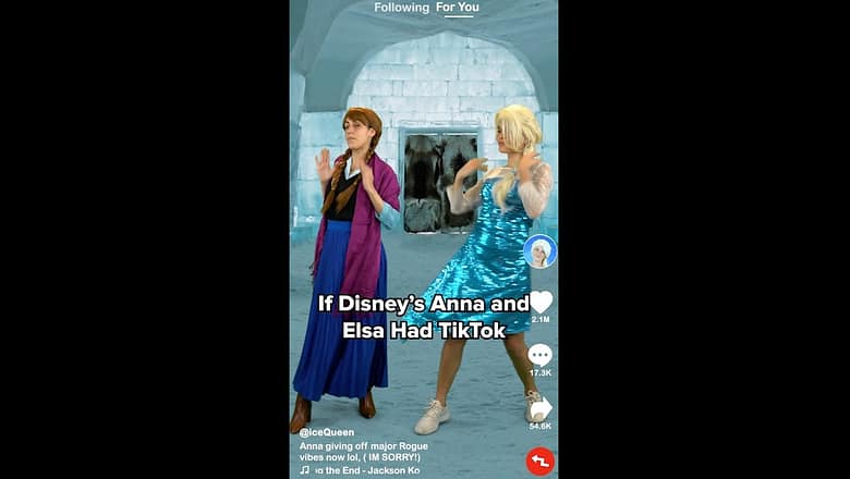 If Disney Princesses Had TikTok