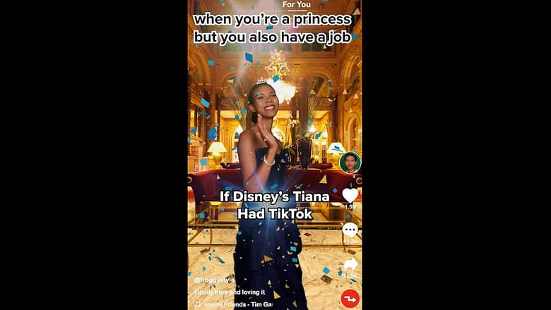 If Disney Princesses Had TikTok – Tiana