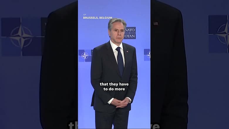 ‘One thing we can thank Mr. Putin for’: Antony Blinken welcomes Finland into NATO #Shorts