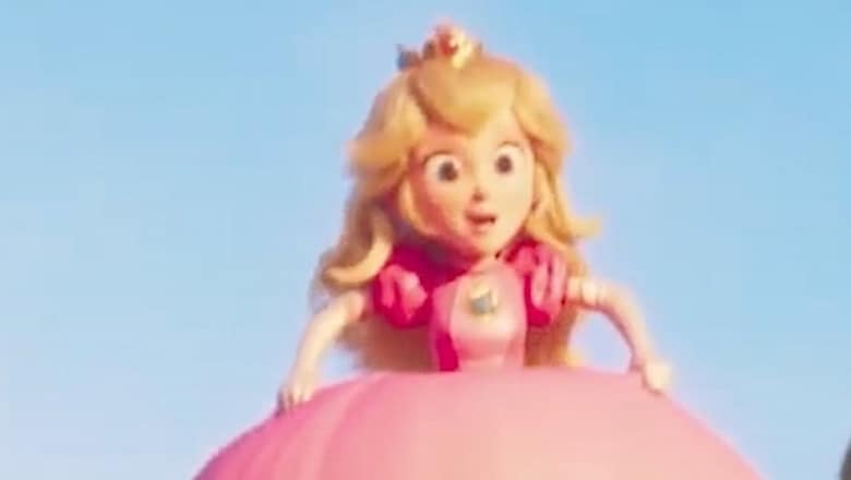 Princess Peach’s Training Course in ‘The Super Mario Bros. Movie’