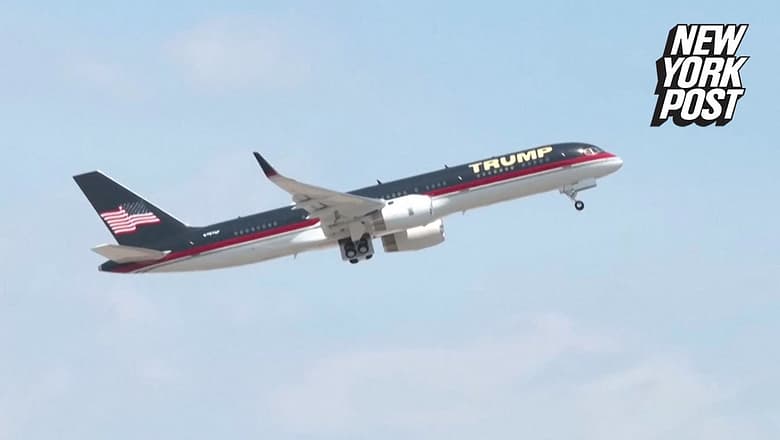 Trump is NYC-bound after private plane takes off from Florida | New York Post