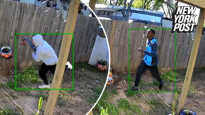 Amazon delivery man goes to extreme length to retrieve stolen package | New York Post