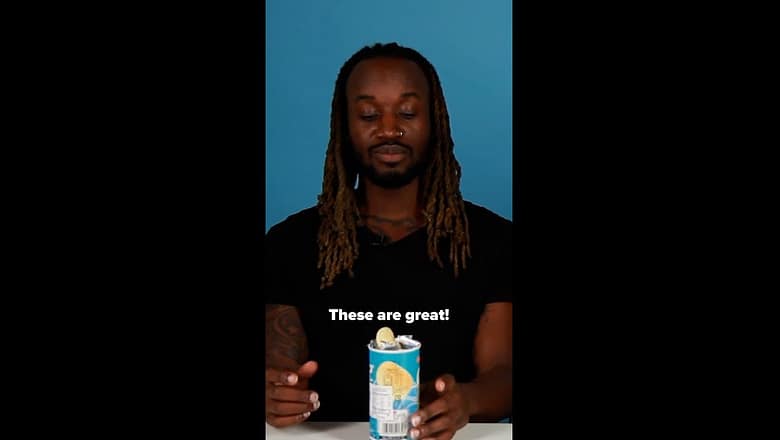 American & Japanese People Swap Snacks #shorts