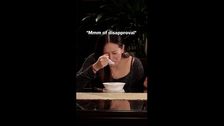 Chinese People Try Hot & Sour Soup From Panda Express
