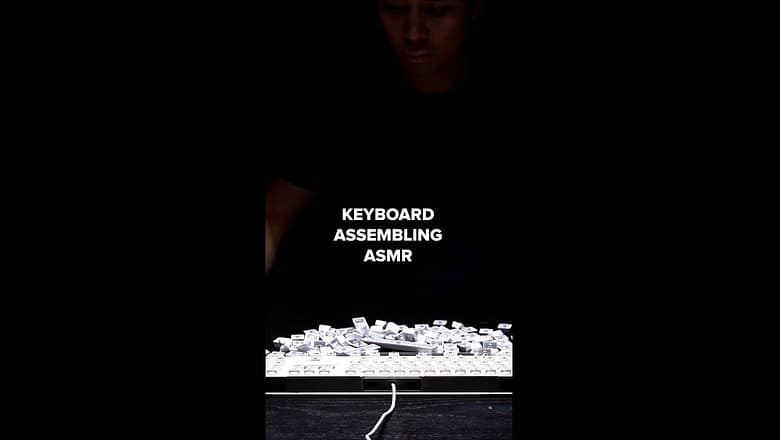 Dirty Keyboard Cleaning ASMR