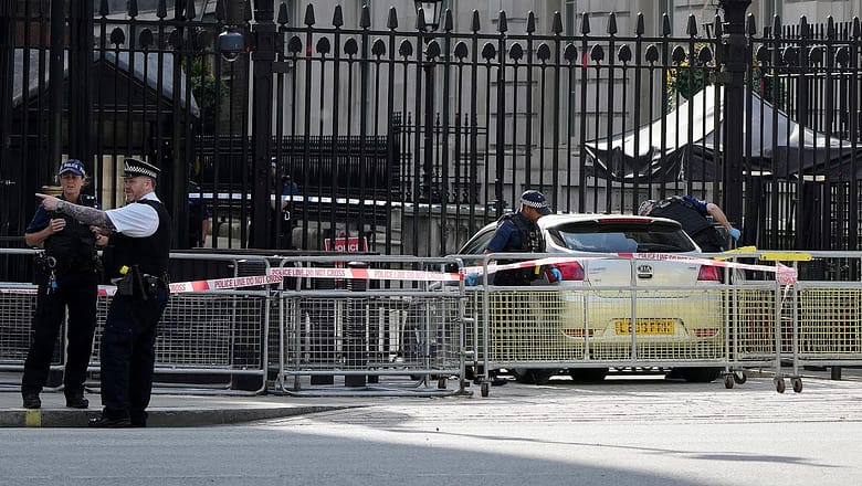 Driver arrested after car crashes into gates of U.K. PM Rishi Sunak’s home