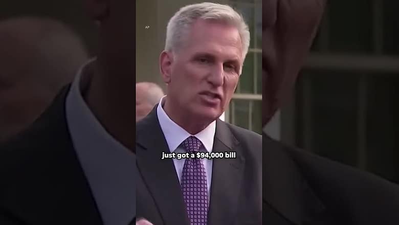 Kevin McCarthy to taxpayers on debt ceiling: ‘It’s coming out of your pocket’ #Shorts