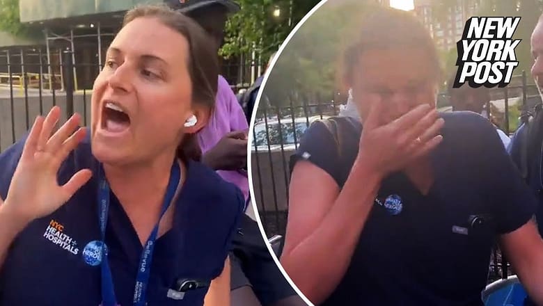 NYC hospital ‘Karen’ blasted for allegedly trying to steal CitiBike from young black man | NY Post