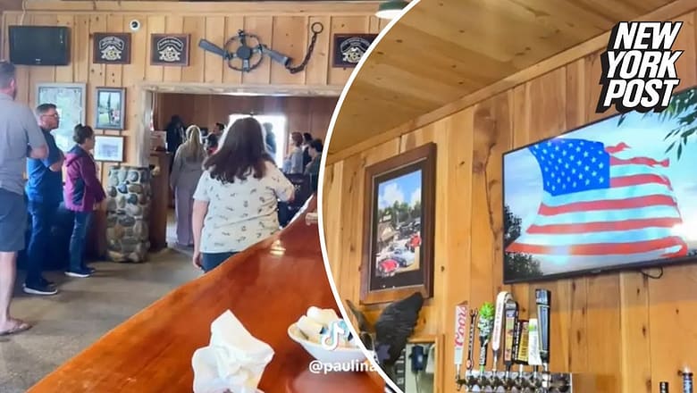 People standing for national anthem horrifies progressives in viral video: ‘Dangerous situation’