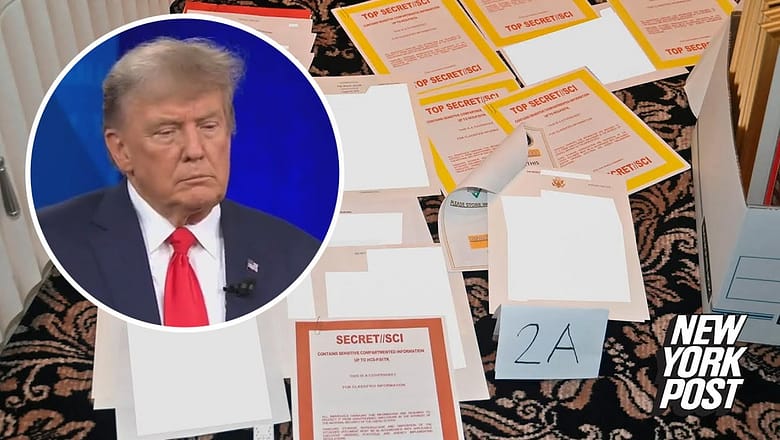 Trump claims he had ‘every right’ to keep classified documents found at Mar-A-Lago | New York Post