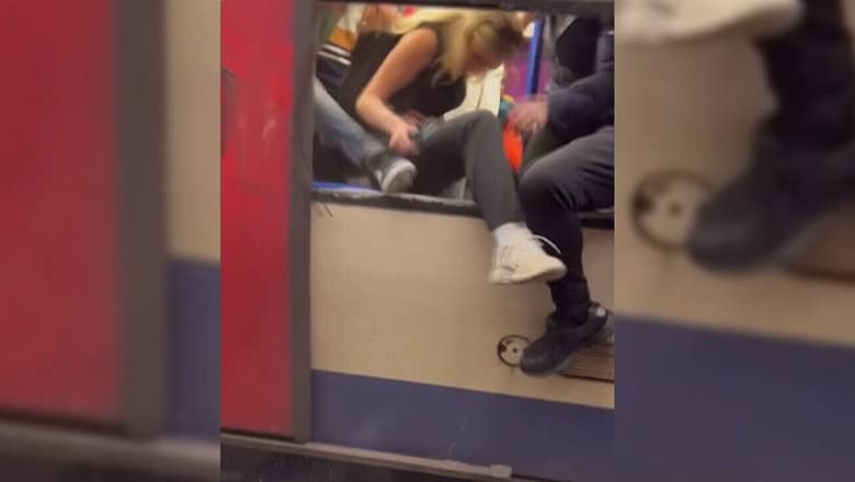 WATCH: Passengers smash windows to escape smoke-filled subway in U.K.