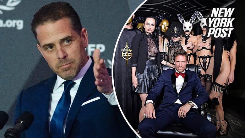 ‘Scumbag’ Hunter Biden was a member of exclusive LA sex club Snctm, since-banned founder claims