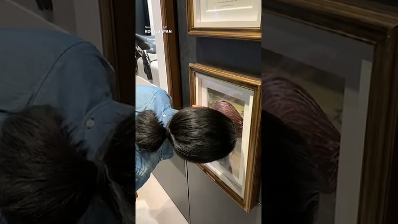 Animal butt sniffing exhibit elicits strong reactions from visitors #Shorts