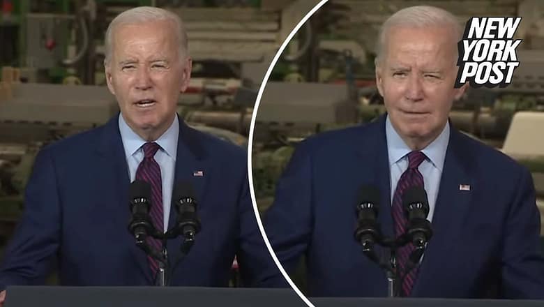Biden jokes he’d ‘love’ to be impeached — for lowering inflation