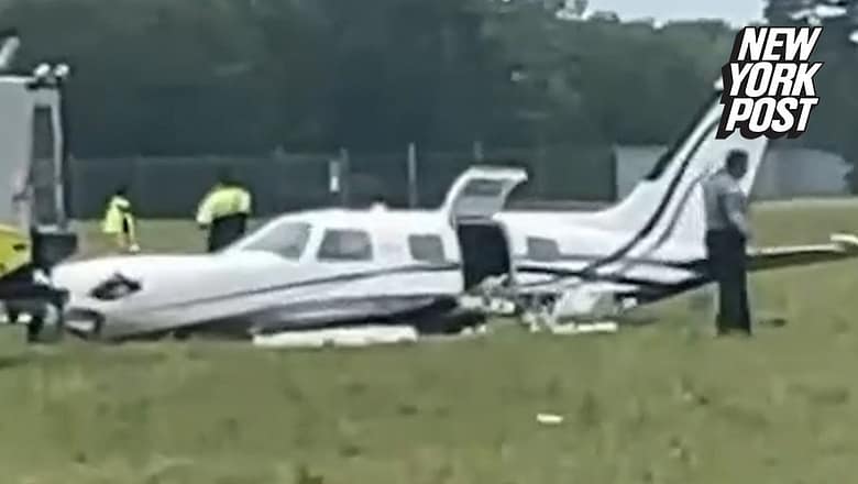 Passenger crash-lands plane after pilot passes out behind the controls in Martha’s Vineyard