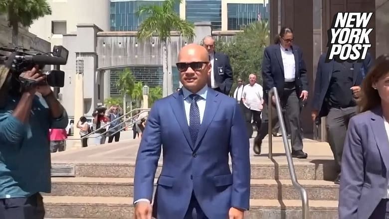Trump aide Walt Nauta pleads not guilty in classified document case