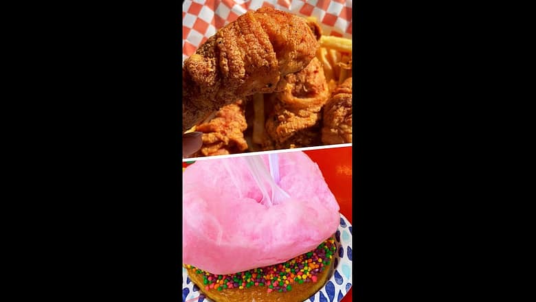 Pair Of Savory Foods From The O.C. County Fair
