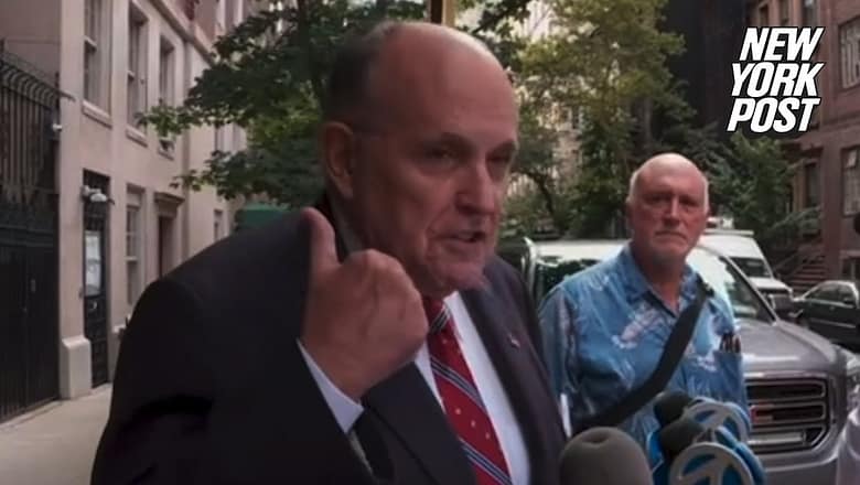 Rudy Giuliani delivers seething rant en route to surrender in GA election case: ‘Gonna come for you’