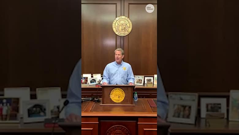 GA Gov. Kemp rejects calls to remove Trump prosecutor Fani Willis #Shorts
